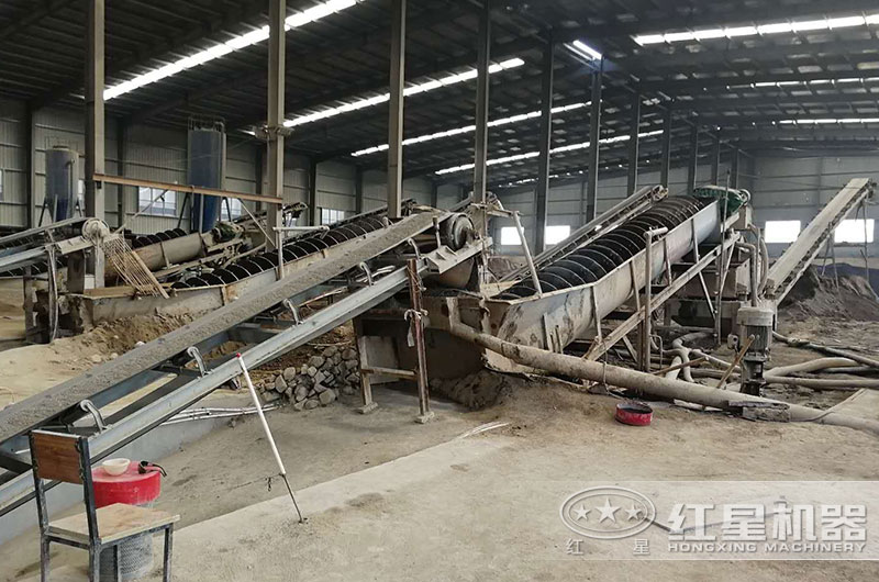 螺旋洗砂機(jī)作業(yè)現(xiàn)場(chǎng)實(shí)拍 螺旋洗砂機(jī)作業(yè)現(xiàn)場(chǎng)實(shí)拍