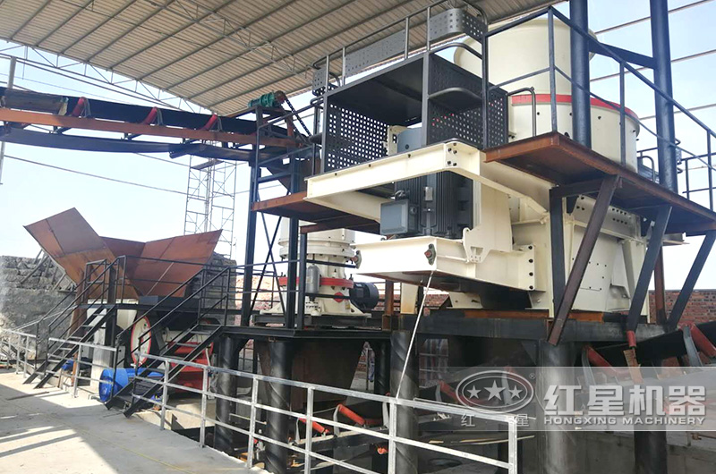 顎破+圓錐破+制砂機現(xiàn)場 顎破+圓錐破+制砂機現(xiàn)場