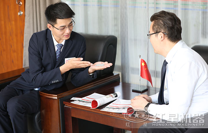 合作共贏，來廠客戶物料展示